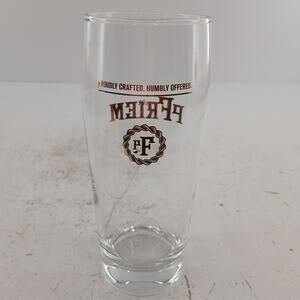 12 0z pFriem Family Brewers Craft Beer Glass Pint Barware Oregon Brewery